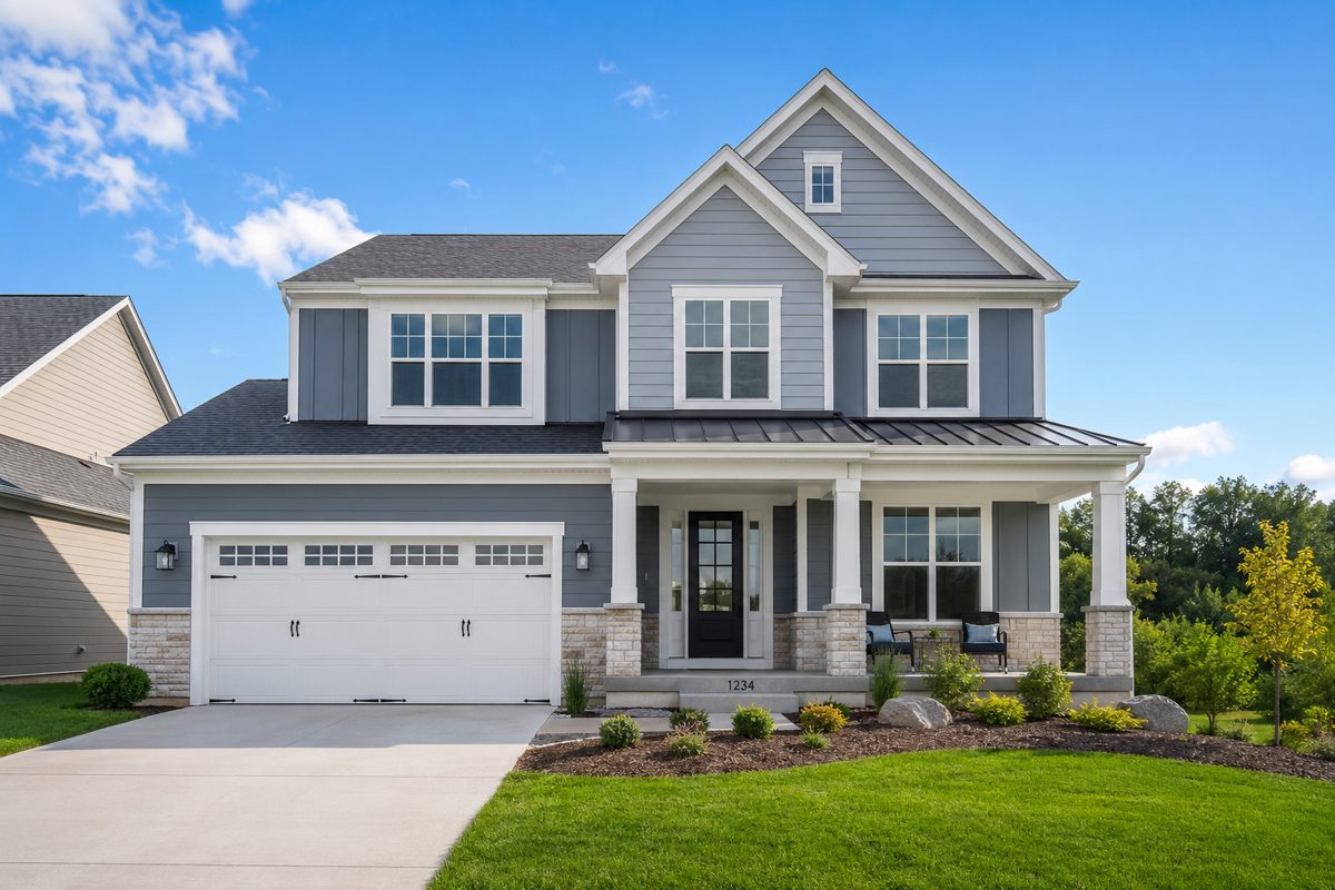 New home construction project